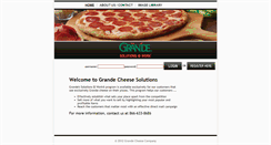 Desktop Screenshot of grandecheesesolutions.com